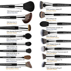 Bueart Design 36Pcs PRO Grade Natural Goat Hair Pony Bristles Makeup Brushes Set with Super Holder Professional-Grade Precision & Luxury Brush for beauty enthusiasts&professionals Makeup Artist