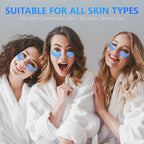 Under Eye Patches for Puffy Eyes: 30 Pairs Retinol Collagen Eye Gels Pads - Reduce Wrinkles, Puffy Eyes, Eye Bags - Skin Treatment Mask with Retinol Collagen - Anti Aging & Face Moisturizer