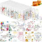 50 Pack Lip Balm Religious Floral