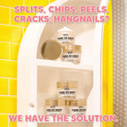 Onyx Professional Hard as Hoof Nail Strengthening Cream, Coconut Scent - Nail Growth and Conditioning Cuticle Cream Stops Splits, Chips, Cracks & Strengthens Nails, 1 oz