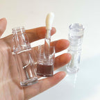 COSIDEA 18pcs Empty 5.5ml Round Clear PETG lip gloss tubes thick wand lipgloss tube container for lip oil