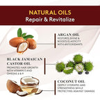 Okay Black Jamaican Castor Oil Shampoo - Natural, Moisturizing Jamaican Castor Shampoo, Strengthen & Restore Damaged Hair for Women and Men - Coconut Curls, 12 fl oz (Pack of 1)