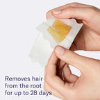 Flamingo Women Face Waxing Kit, Facial Waxing Kit with 20 Wax Strips for Face, 8 Post-Wax Cloths, and 1 Post-Wax Serum, Pack of 2