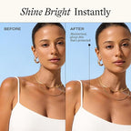 Everyday Humans Sun Glazed SPF30 Sheer Body Glow Oil with Gold Mica | Hydrating Non-Sticky Glowing UV Protection Cruelty Free 5.1 Fl Oz | Bergamot, Squalane, Jojoba Seed Oil | UVA/UVB Broad Spectrum