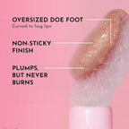 Women's Forget The Filler Lip Plumper Line Gloss, Annie, Pink, 0.11 Fl Oz (Pack of 1)