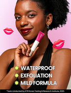 LIP My Tint Pack - Korean Lip Stain Peel Off Pack | Kiss-Proof Korean Lip Tint Long Lasting Lip Stain Marker | Waterproof Lip Stain Peel Off Lipstick (01. Soft Pink, 0.50 Fl Oz)