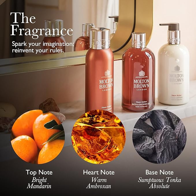 Molton Brown Neon Amber Eau de Toilette 100ml,3.3 fl. oz.