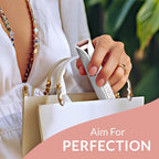 Flawless Facial Hair Removal for Women - Electric Razor Device, Small Dermaplaning Remover Tools Finishing Epilator Trimmer Face Dermaplane Shavers Beauty Gadgets Accessories by VISOFO (Coral)