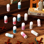72 Pcs Mini Lip Balm Bulk Gift, 8 Flavors, Christian Themed, Moisturizing for All Skin Types