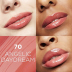 L'Oreal Paris Glow Paradise Hydrating Tinted Lip Balm-in-Gloss with Pomegranate Extract & Hyaluronic Acid, Ultra-Gentle, Non-Sticky Formula, Angelic Daydream, 0.23 fl oz