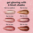 e.l.f. Halo Glow Blush Beauty Wand, Liquid Blush Wand For Radiant, Flushed Cheeks, Infused With Squalane, Vegan & Cruelty-free, Berry Radiant