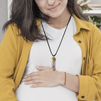 Thai Buddha Pendant Naga Eye Stone Pendant Color Pink Gem Men Women Energy Crystals for Healing and Protection Handmade Necklaces for Men