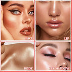 3PCS Polvo De Hadas Highlighter Glitter Stick Body