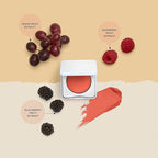 Honest Beauty 2-in-1 Creme Cheek Blush + Lip Color | EWG Verified, Vegan + Cruelty Free | Fire Coral, .1 oz