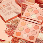 ColourPop Baby Got Peach Shadow Palette - Orange 3 oz