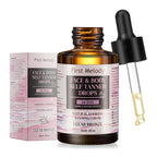 Self Tanner Drops for Face Tanner, Sunless Tan, Body & Face Self Tanner Drops, Face Tanning Drops (Drops-3)