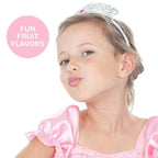 Expressions 8pc Roller-Ball Glitter Lip Gloss Set, 8 Assorted Fruit Flavored Roll On Rollerball Lip Gloss for Kids, Safe, Non Toxic Kids Makeup Set