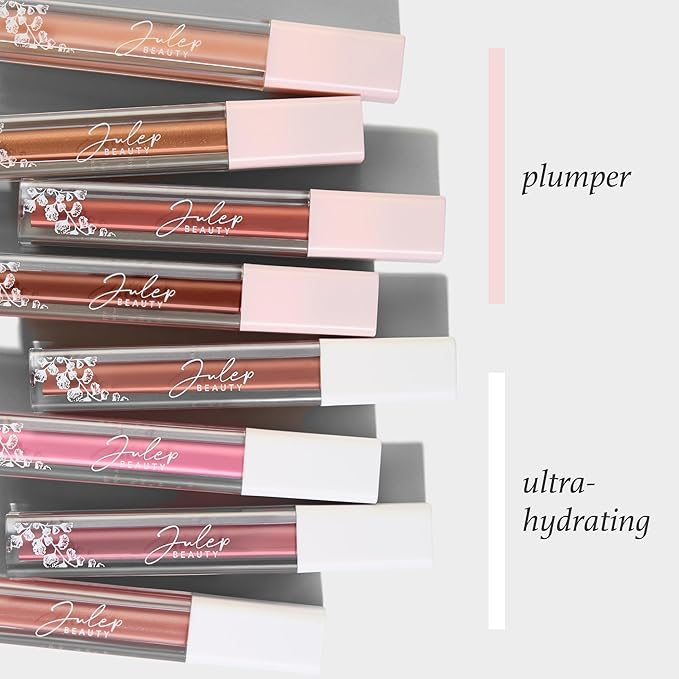 Julep So Plush Plumping Lip Gloss – High-Shine, Non-Sticky Lip Color - Vitamin E for Soothing & Repair – Cruelty-Free, Moisturizing Gloss – Chill Mode