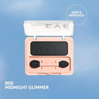 COVERGIRL Eye Enhancer, Midnight Glimmer, Eyeshadow Mono, Easy to Wear, Clean & Vegan, Talc-Free, Matte & Shimmer Finishes, Smudge-Proof, 0.09oz