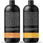 Tea Tree Oil Shampoo and Conditioner Set with Biotin, DHT Blockers, Itchy Scalp Relief, Supports Thicker-Looking Hair, Cleanses Dandruff & Buildup, For Men & Women, Made in USA, 16 fl oz Each