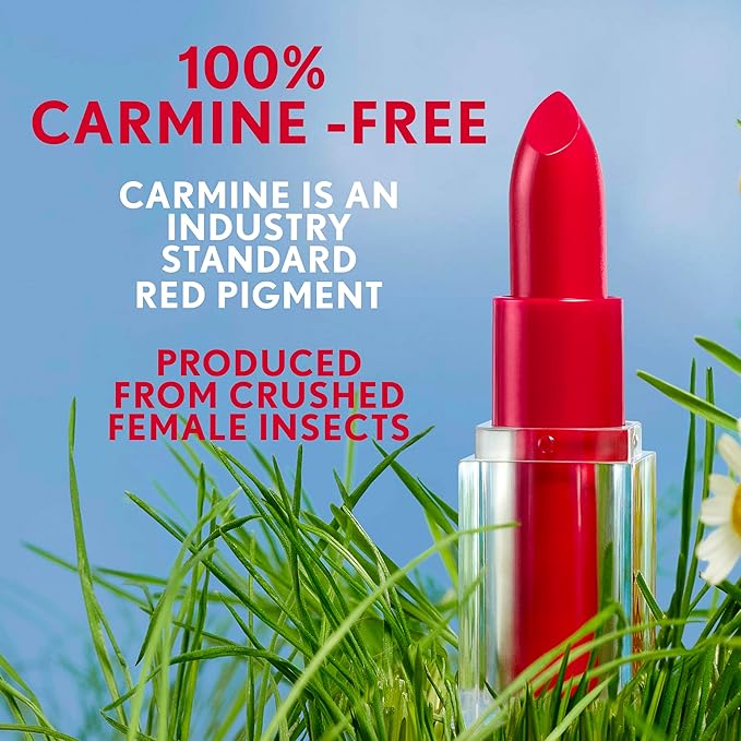 COVERGIRL Clean Lip Color, Plum Isle, Satin Finish, Squalane, Avocado & Aloe, Carmine-Free, Non-Drying, 0.12oz