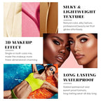 3Pcs Cream Contour Stick Makeup Kit - Cream Blush Stick Highlighter Stick Contour Bronzer Stick for Cheeks, Waterproof Long Lasting Blendable, Contour Stick Trio for Face Makeup (#01, 03, 04)