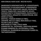 HERA Sensual Nude Gloss Jennie Picked Korean Makeup Gloss