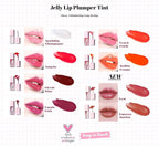 Jelly Plumper Tint (P03 Bloody Wine) | Non-Sticky, Long-Lasting Lip Gloss | Vegan and Cruelty-Free Korean Lip Tint