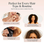 Kitsch Rice Water Shampoo Bar – Dry Hair Shampoo & Soap Bar for Hair Care & Hair Growth – Women and Mens Shampoo – Strengthens Damaged Hair – Vegan, Paraben, Silicone & Sulfate-Free – 3.2 oz