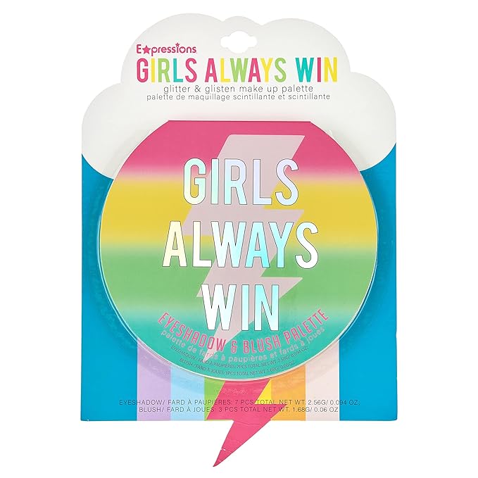 Expressions Girls Always Win Glisten & Glitter Makeup