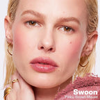 Kosas Blush is Life –Talc-Free Dimensional Blush Baked with Squalane & Hyaluronic Acid – Long Wear - Swoon