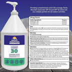 Rocky Mountain Sunscreen | KIDS SPF 30 Lotion -Broad Spectrum UVA/UVB Protection | Hawaii 104 Reef Act Compliant (Oxybenzone & Octinoxate Free) | Water Resistant 80 Min. | Gallon with Pump (128 Fl Oz)
