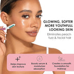 Japonesque Dermaplaner with Soothing Aloe Comfort Strip - Facial Dermaplane Razor, Skin Tool with Ultra Precision Blade for Facial Hair Removal and Exfoliation, 5pk