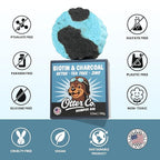 Otter co. Biotin Detox Shampoo Bar – Charcoal & Tea Tree Oil, Rosemary, Turmeric, Green Tea, Zinc – Vegan, Sulfate Free & Non Toxic – Women and Mens Shampoo, All Hair Types, Made in USA