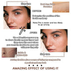 4 Colors Freckle Pen,Waterproof Freckle Makeup Pen,Lightweight Long Coffee,Chestnut,Dark Brown