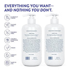 Routine Wellness Shampoo and Conditioner Set and Hair Serum for Thinning Hair - DHT Blocker Women & Men - Color Safe Shampoo for Hair Loss & Hair Growth - Unscented Set + Serum