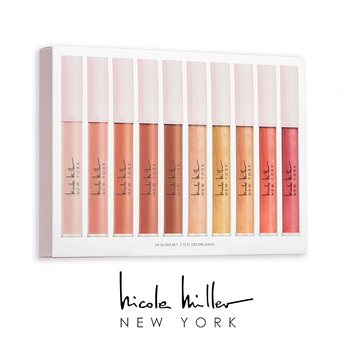 Nicole Miller 10 PC Full-Size 3.5ml Each Multicolor 3.5ml