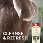 Old Spice Cleansing Body Wash for Men, 24/7 Shower Fresh with Lasting Scent, Cleanse & Refresh, Gentle on Skin, Vitamin B3, Timber with Sandalwood + Cypress Scent, 18 oz (Pack of 4)