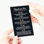 100 Pack - Premium Hyaluron Pen Lip Filler Aftercare Instructions Card 2 x 3.5" Accessories Supplies Kit Care - HP20A100_N