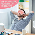 Cooling eye mask with gel