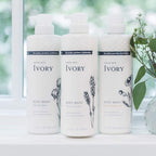 Ivory Sensitive Skin Moisturizing Body Wash, Hint of Lavender, 17.9 Fl Oz (Pack of 4)