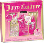 Make It Real Juicy Couture Lip Gloss Dial Up The Style Phone & DIY Lanyard - 7 Strawberry-Scented Lip Gloss Colors, Create Beaded Lanyard & Decorate with Gems for Girls Ages 6+