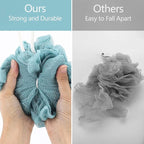 Btyms 4 pieces bath sponge