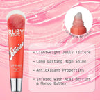 Ruby Kisses Jellicious Mouth Watering Lip Gloss JLG04 (3 PACKS)