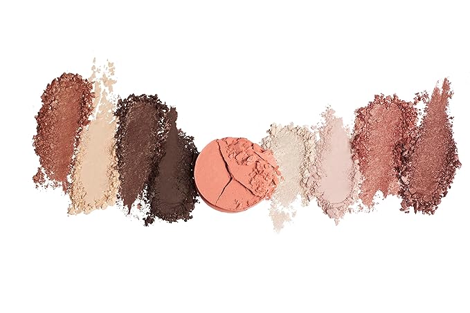 M. Asam Magic Finish Elegant Vibes Palette (8 x 0.03 oz + 1x 0.14g) - Eye Shadow Palette, 8 Harmonizing Eyeshadow Shades & Blush, High Color Payoff, Satin-touch Texture, Enriched With Vitamin E