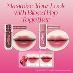 WM X NETFLIX SQUID GAME Dewy Gel Maxi Gloss 15 Solid Blood Set (+Watery Tok Tint Mini 7 Bloody Pop), lips, korean lip