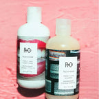R+Co | Travel Sized | Television Perfect Shampoo and Conditioner Set for Preserving Color Treated Hair | Anti Frizz + Repairs + Nourishes | Vegan + Sulfate-Free | Set of 2