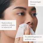 Flamingo Face & Pubic Wax Kit - 44 Wax Strips, 16 Post-Wax Cloths, and Calming Serum - Easy At-Home Hair Removal