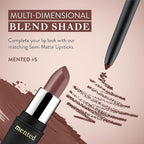 Mented Cosmetics Lip Liner for Women, Dark Brown Lipliner Lip Pencil, Waterproof Lipliner, Vegan + Cruelty Free Makeup, M5