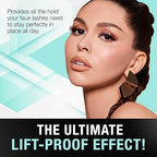 Ardell Strong Hold Lash Glue, Clear - Professional Waterproof Lash Adhesive for Strip Lashes with Precision Brush, Fast-Drying 24-Hour Lift-Proof Formula, 2-Pack